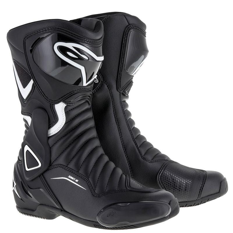 Мотоботы Alpinestars Stella SMX-6 V2, Черно-белые