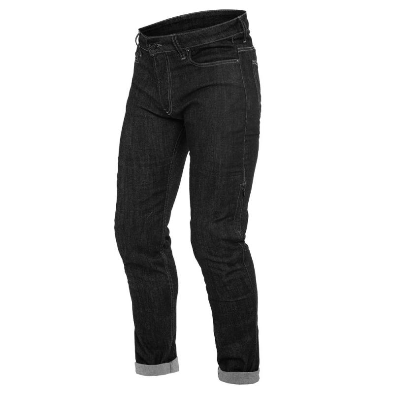 Мотожинсы Dainese Denim Slim Black