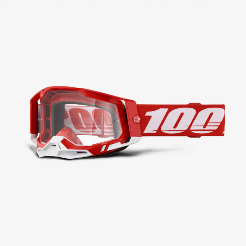 Очки 100% Racecraft 2 Red / Clear