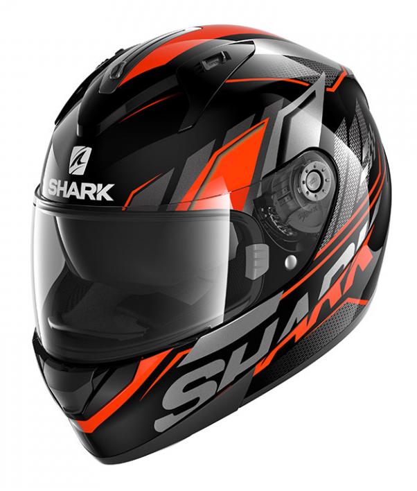 Шлем интеграл Shark Ridill 1.2 Phaz Black/Red