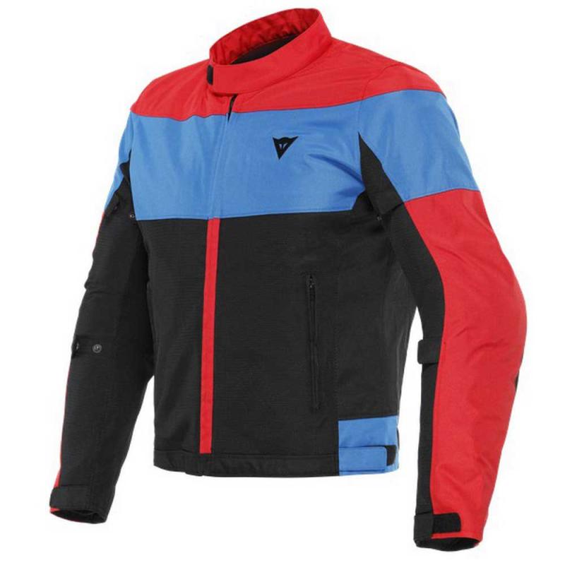 Куртка текстильная Dainese Elettrica Air Black/Lava-Red/Light-Blue