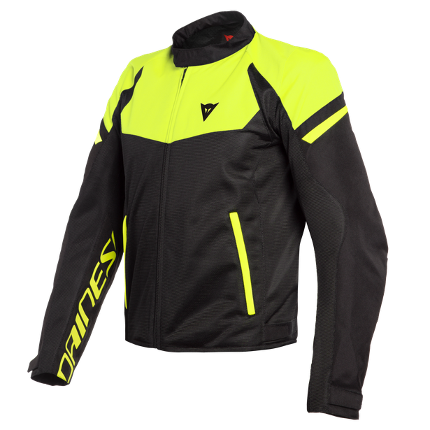 Куртка текстильная Dainese Bora Air Black/fluo-yellow