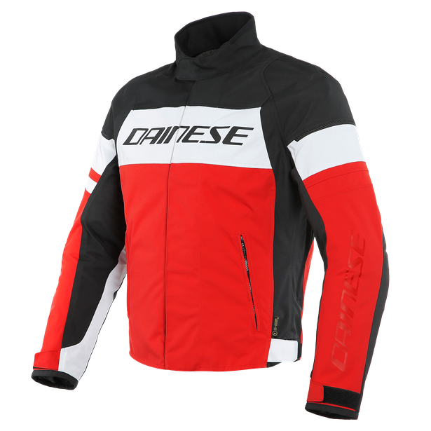 Куртка текстильная Dainese Saetta D-dry White/Lava-Red/Black