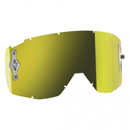 Линзы SCOTT Hustle MX SGL WKS/OTG yellow chrome afc