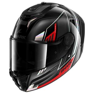 Мотошлем интеграл Shark Spartan RS BYRHON Black/Iridium Red/Black