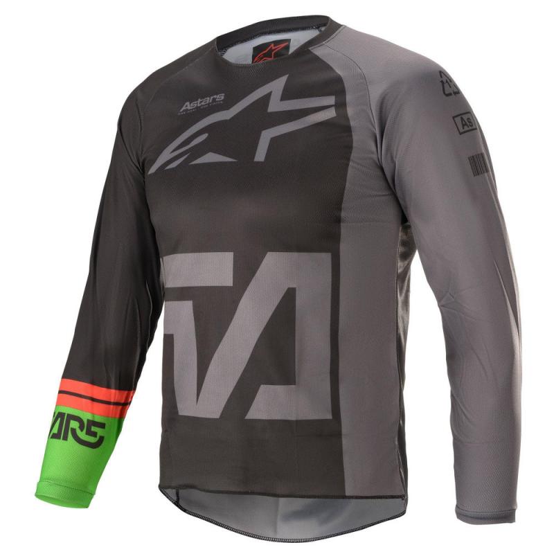 Джерси Alpinestars Youth Racer Compass Серо-зелёный