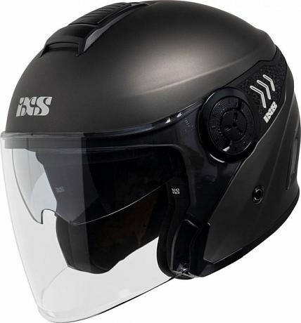 Открытый шлем IXS IXS100 1.0 Серый матовый XS