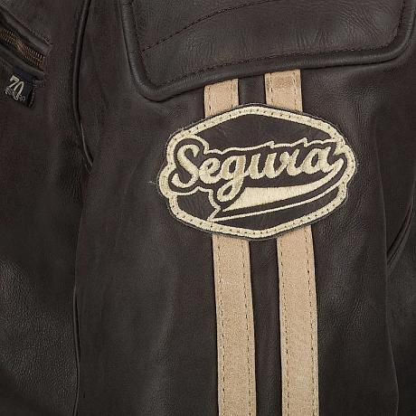 Куртка кожаная Segura VENTURA Brown/Beige L