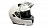  Шлем снегоходный с электрическим подогревом AiM JK906 White XS