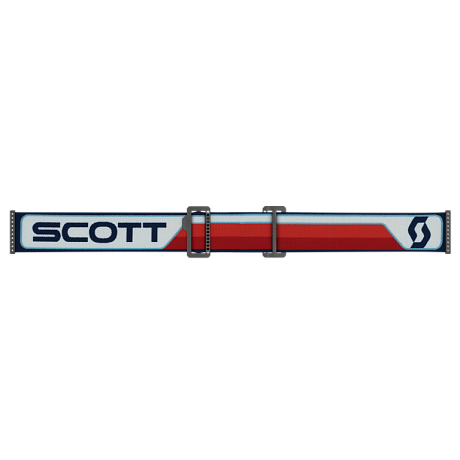 Очки Scott Prospect red/white yellow chrome works