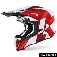 Кроссовый шлем Airoh Twist 2.0 Lift Red Matt