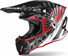 Кроссовый шлем Airoh Twist 2.0 Katana Red Gloss