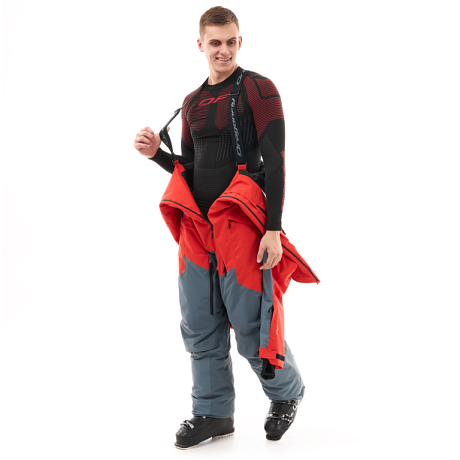 Комбинезон Dragonfly Gravity 2.0 Man Red - Grey L