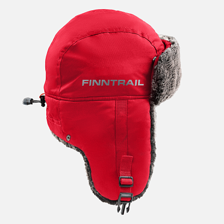 Шапка-ушанка Finntrail Hat Terra 2950 Red M/L