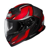Шлем модуляр Shoei Neotec III Grasp Красно-черный