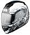 Шлем интеграл HX 215 Curl IXS Черно-белый L