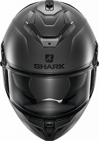 Шлем интеграл Shark Spartan GT Blank Антрацит/Матовый S