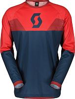 Джерси SCOTT Evo Track Junior dark blue/neon red