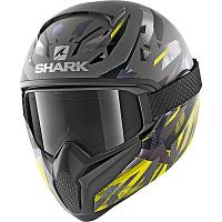Шлем интеграл SHARK Vancore 2 Kanhji mat желтый-серый