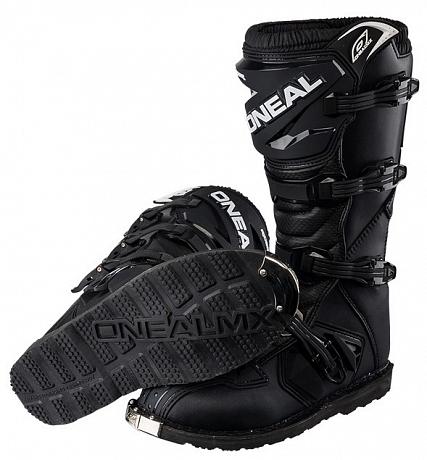 Мотоботы кроссовые Oneal Rider Boot черные