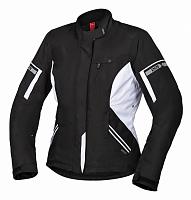 Текстильная женская куртка IXS Damen Jacke Tour Finja-ST 2.0 черный/белый