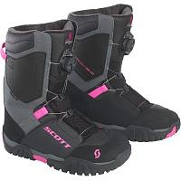 Ботинки женские снегоходные Scott X-Trax Evo, черно-розовые