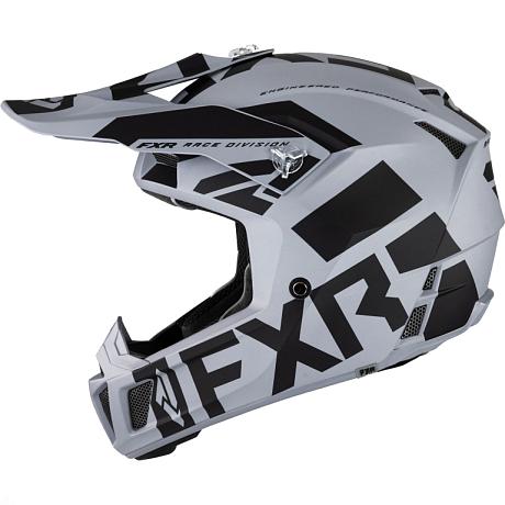 Шлем FXR MX Clutch Evo LE Helmet 22 Steel/Black M