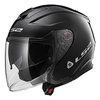 Открытый шлем LS2 OF521 Infinity Solid, черный