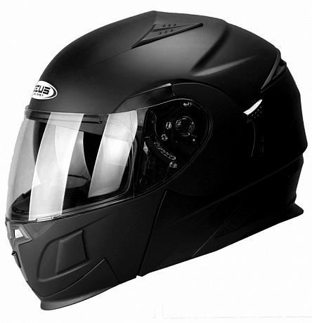 Шлем модуляр Zeus ZS-3020 черный матовый