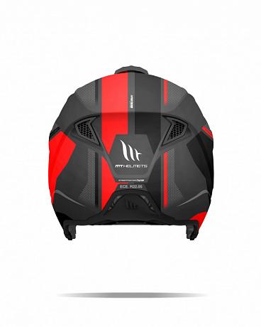 Шлем открытый MT Streetfighter Twin C5 Matt Red
