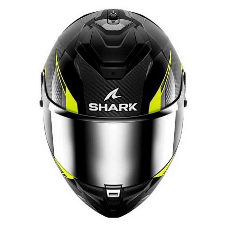 Шлем интеграл Shark Spartan Gt Pro Kultram Carbon Black/Yellow M