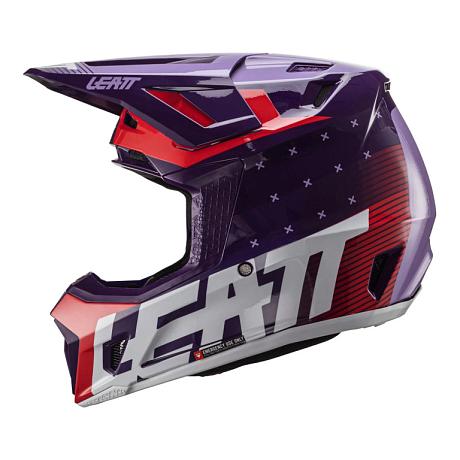 Шлем кроссовый Leatt Moto 7.5 Helmet Kit SunDown V24 S