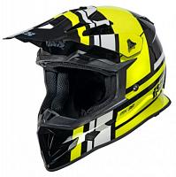 Кроссовый шлем IXS IXS361 2.3, Чёрный/Желтый