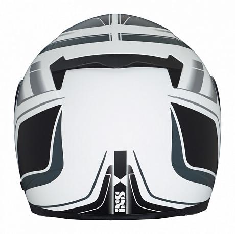Шлем интеграл IXS HX 215 2.0, бело-серый