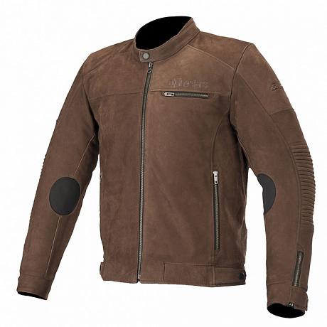 Мотокуртка кожаная Alpinestars Warhorse Leather Jacket табачно-коричневый 56