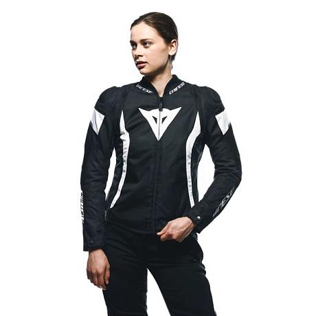 Куртка текстильная женская Dainese Avro 5 WMN Black/white/black 42