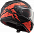 Шлем интеграл LS2 FF353 Rapid Deadbolt черно-оранжевый матовый L